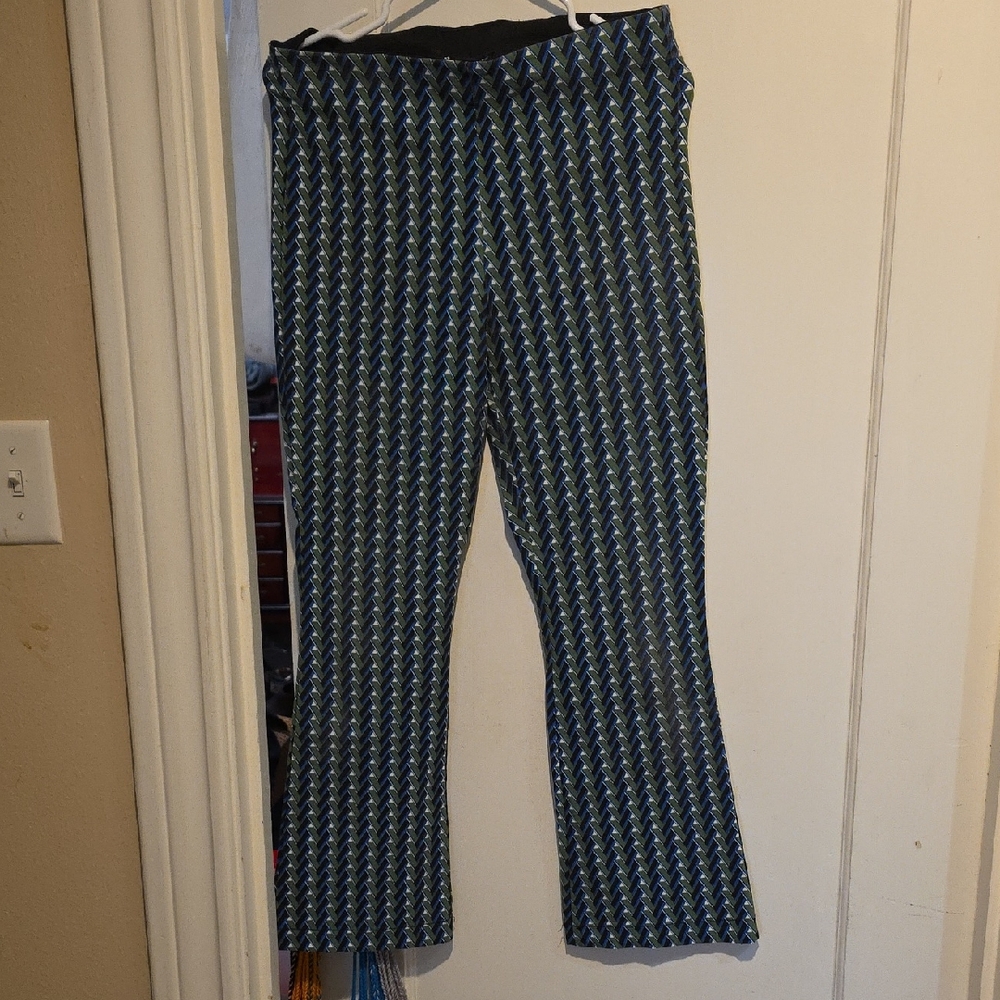 Zara Geometric Pattern Pants